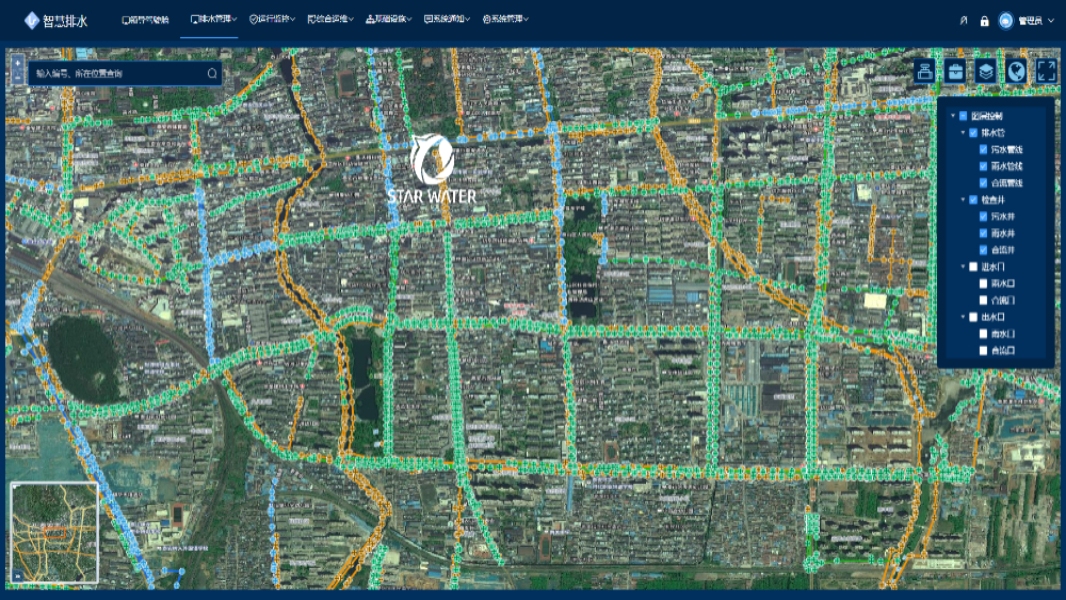 智慧水务一张图